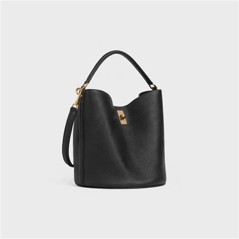 celine bucket 16 bag in supple grained calfskin pebble|BUCKET 16 BAG IN SUPPLE GRAINED CALFSKIN .